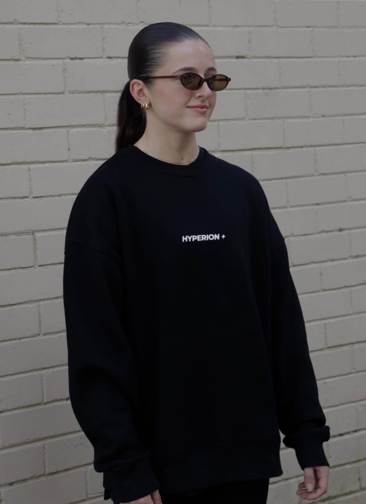 Crew Jumper - Black